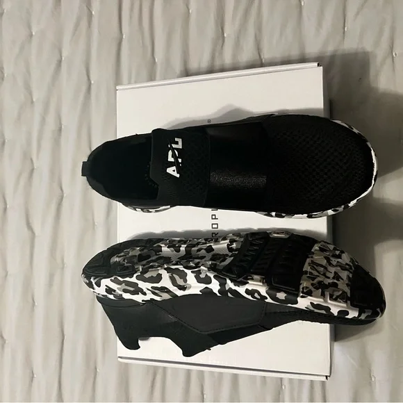 APL Black and White Women's Sneakers - Picture 8 of 9